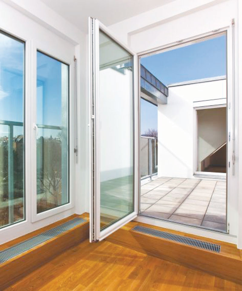 uPVC windows and doors have become one of the favourite choices.