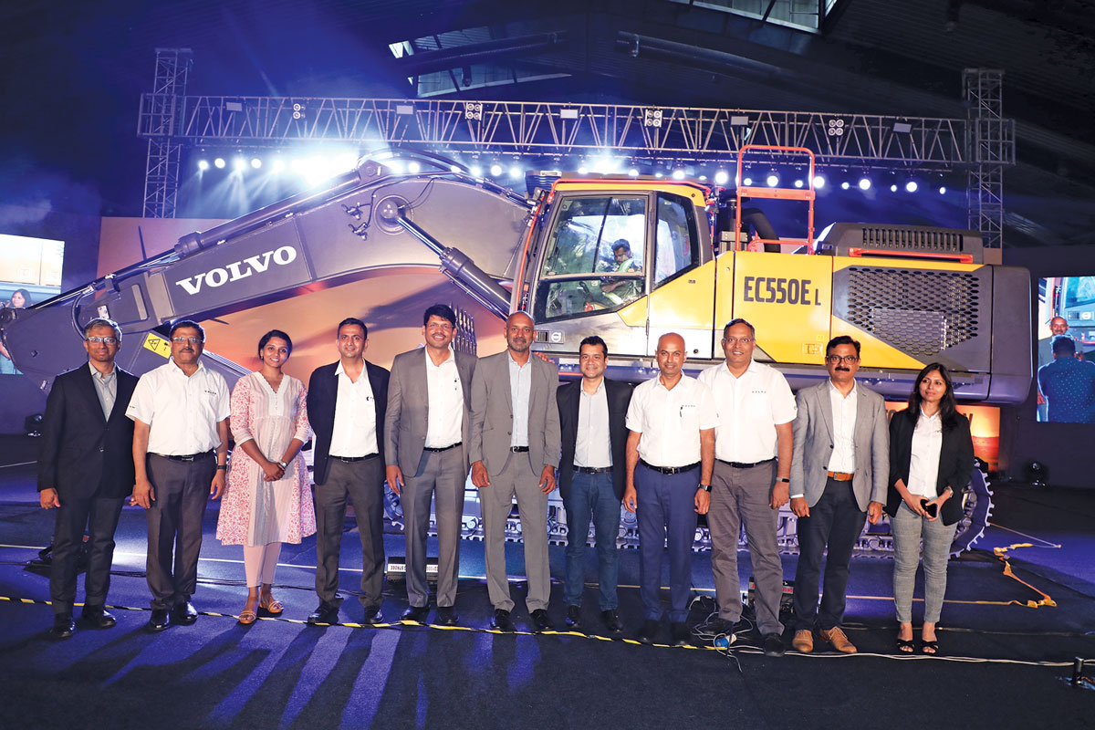 VOLVO CE launches EC550E excavator for Indian market
