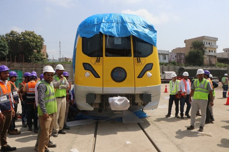 Alstom delivers first trainset for Bhopal-Indore metro rail project