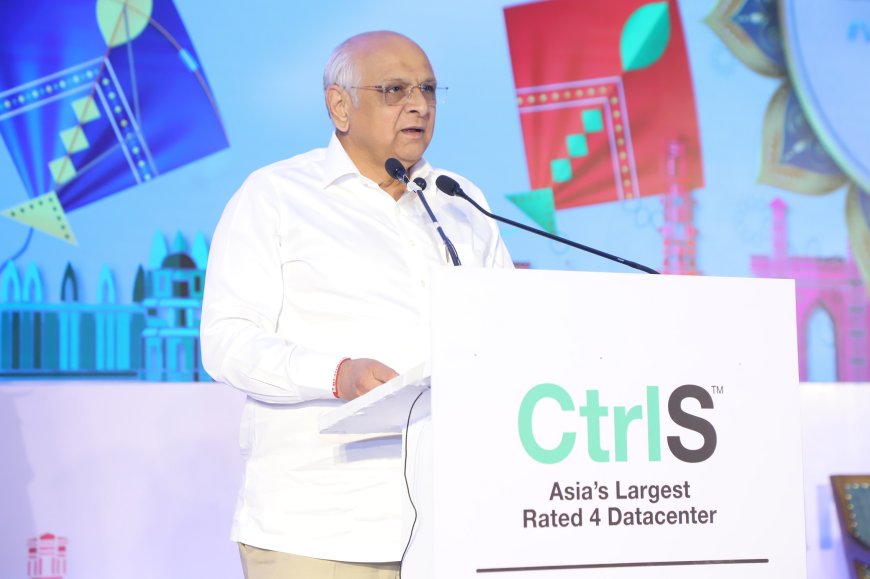 Gujarat CM Lays Foundation Stone For CtrlS’ GIFT City Datacenter At Gandhinagar