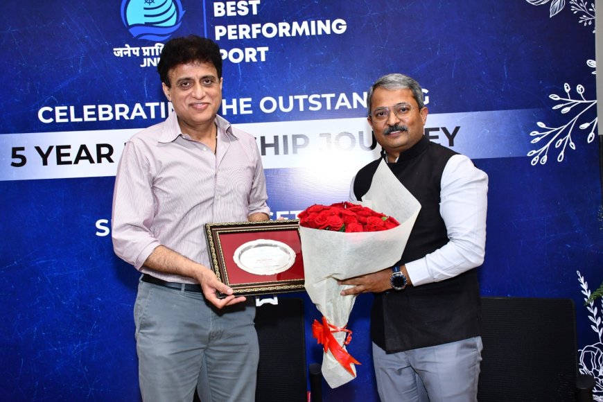 Sanjay Sethi Successfully Concludes His Tenure As JNPA Chairman