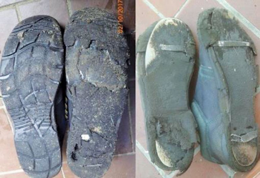 Why do shoe soles disintegrate?