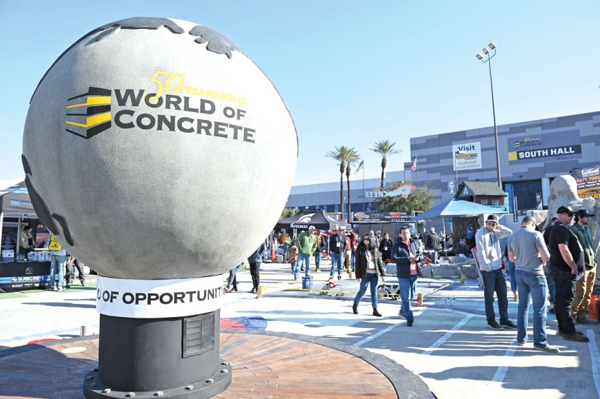 World of Concrete successfully concludes 50th edition