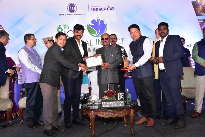 JK Tyre honoured with ICC Social Impact Award for water conservation Initiative