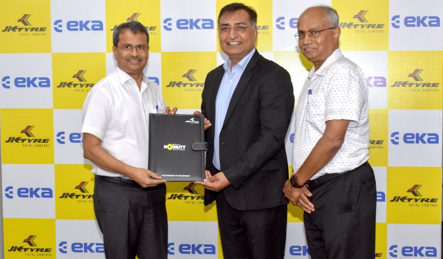 JK Tyre partners with EKA Mobility to provide comprehensive mobility solutions