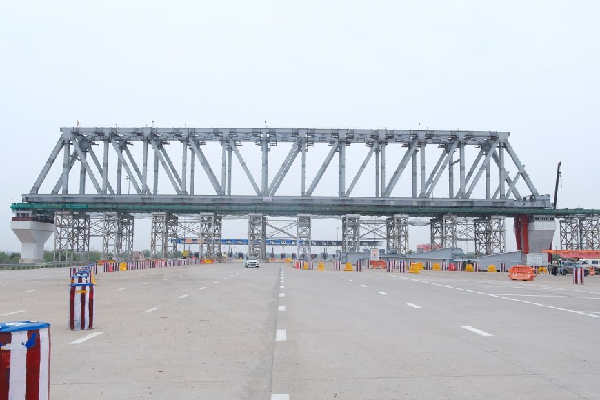 130-m long ‘Make in India’ steel bridge launched over Delhi-Mumbai Expressway for bullet train project