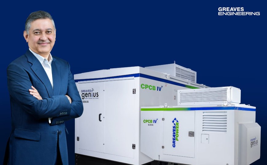 Greaves Engineering launches new CPCB IV+ compliant gensets