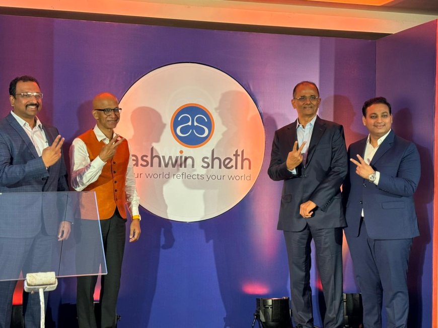 Ashwin Sheth Group plans to invest over Rs 4,500 cr within 5 years; unveils new logo