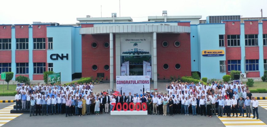 CNH India marks production milestone of 700,000 tractors in Greater Noida