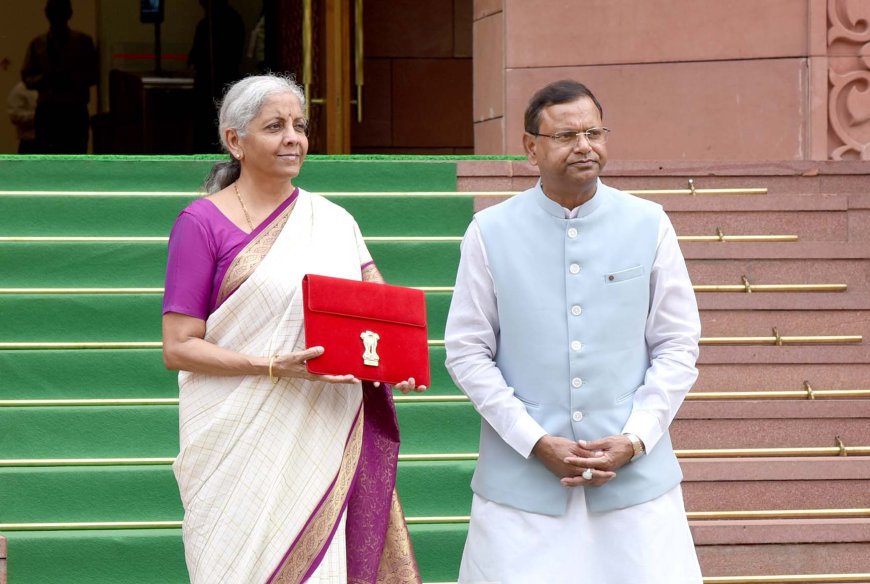 Nirmala Sitharaman presents Union Budget 2024 in Parliament