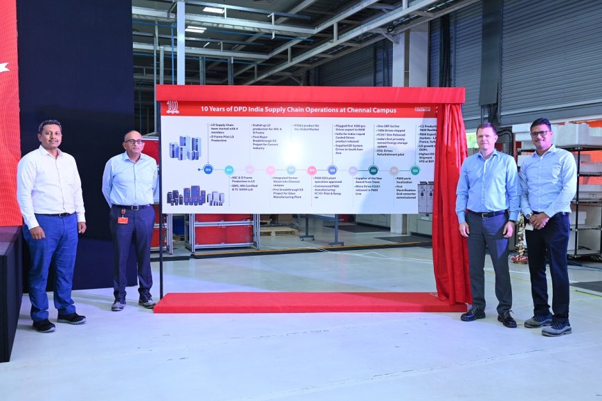 Danfoss Power Electronics & Drives Supply Chain celebrates 10 years of manufacturing in India