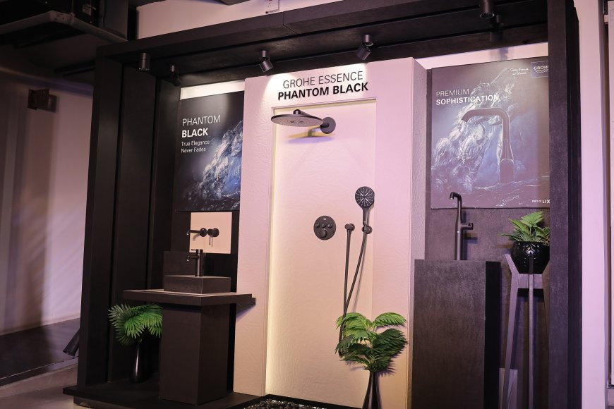 GROHE's Phantom Black sets new benchmark in the bathroom industry