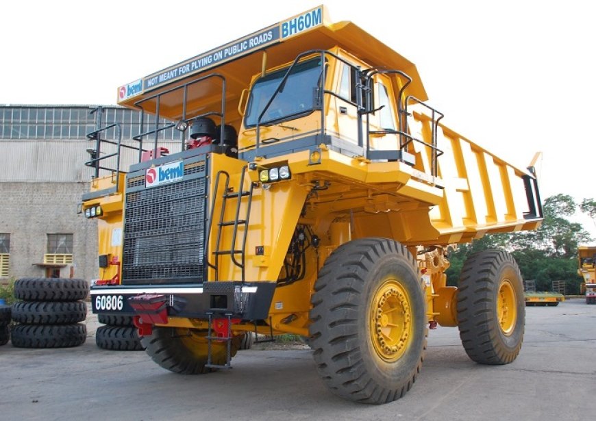 BEML wins Central Coalfields order for 48 BH60M rear dump trucks