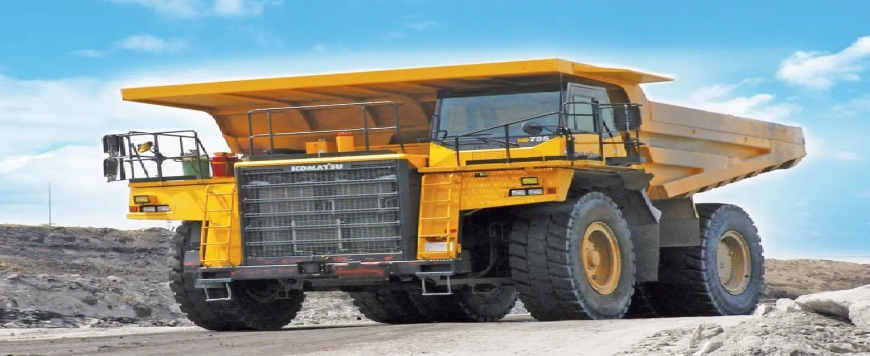 KOMATSU India rolls out first HD785-7 DUMP TRUCK compatible with BIO-FUEL