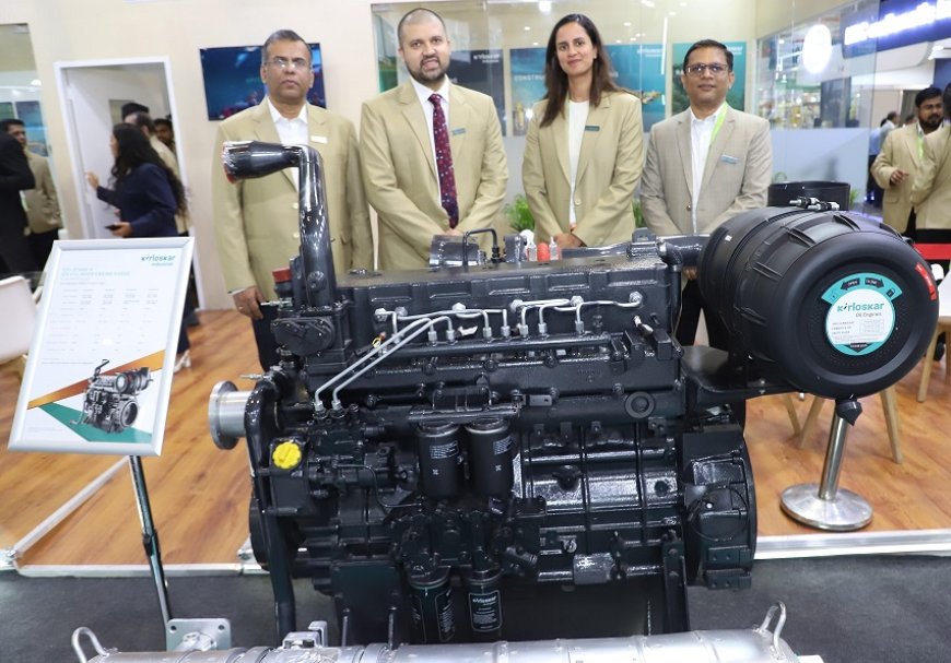 Kirloskar Oil Engines showcases cutting edge innovations at bauma CONEXPO INDIA 2024