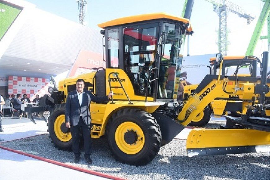 Mahindra launches cutting-edge CEV-V range of construction equipment at bauma CONEXPO INDIA 2024