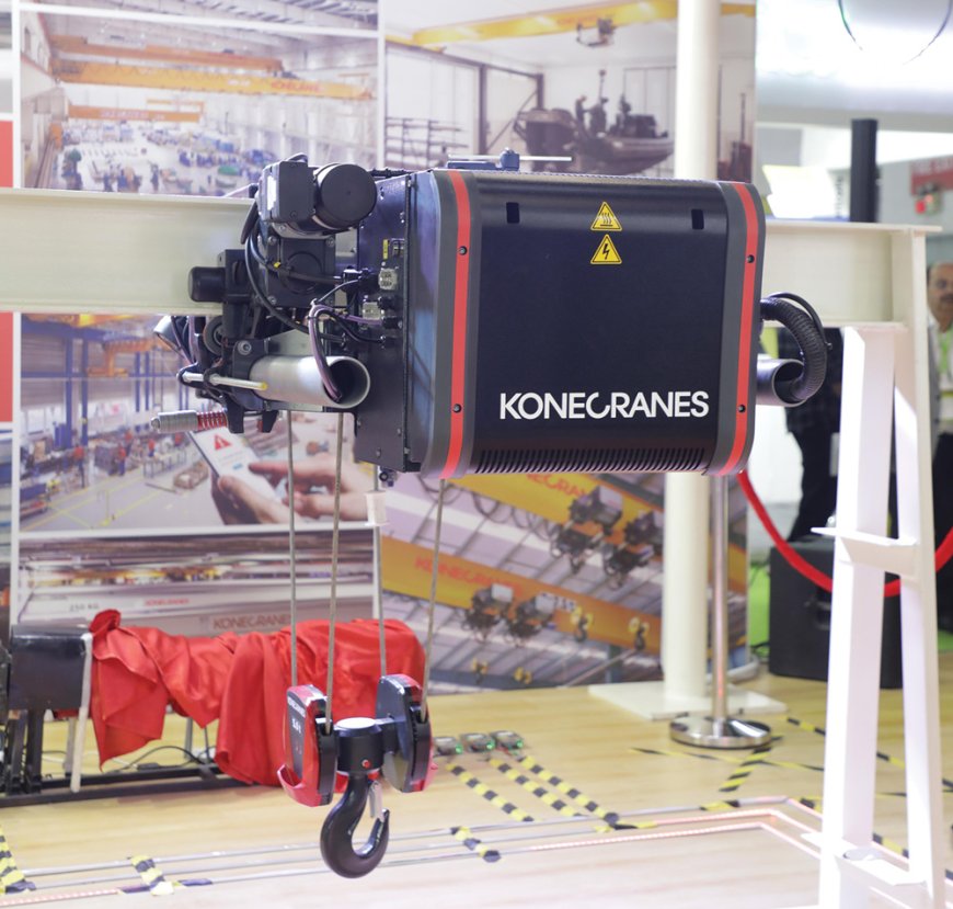 Konecranes X-series crane with S-series low headroom hoist