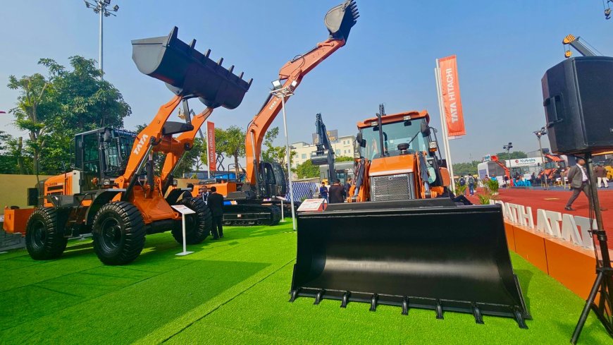 Tata Hitachi launches cutting-edge machines at Bharat Construction Equipment Expo 2025