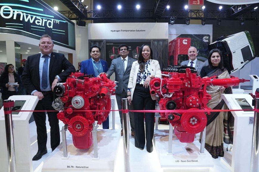 Cummins launches new engine platforms and advanced power solutions at Bharat Mobility Global Expo 2025