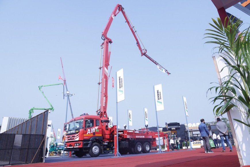 SCHWING Stetter India exhibits sustainable construction equipment at Bharat Mobility Global Expo 2025