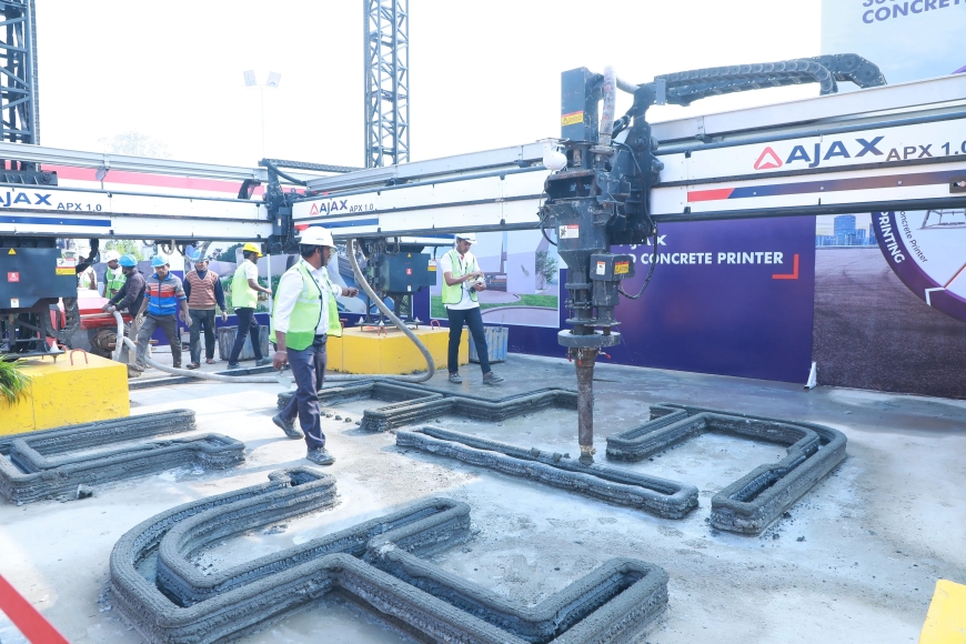 AJAX Engineering unveils SmartBots powered by Concrete AI at Bharat Mobility Global Expo 2025