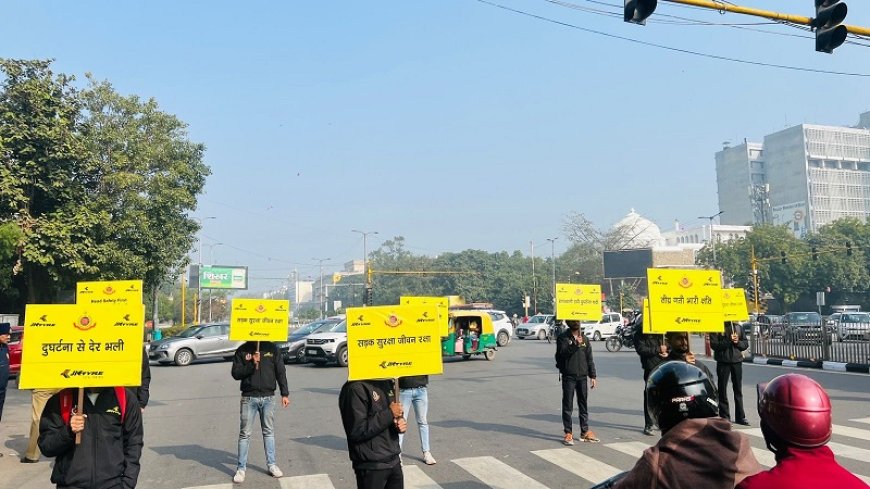 JK Tyre strengthens road safety commitment in collaboration with Delhi Traffic Police