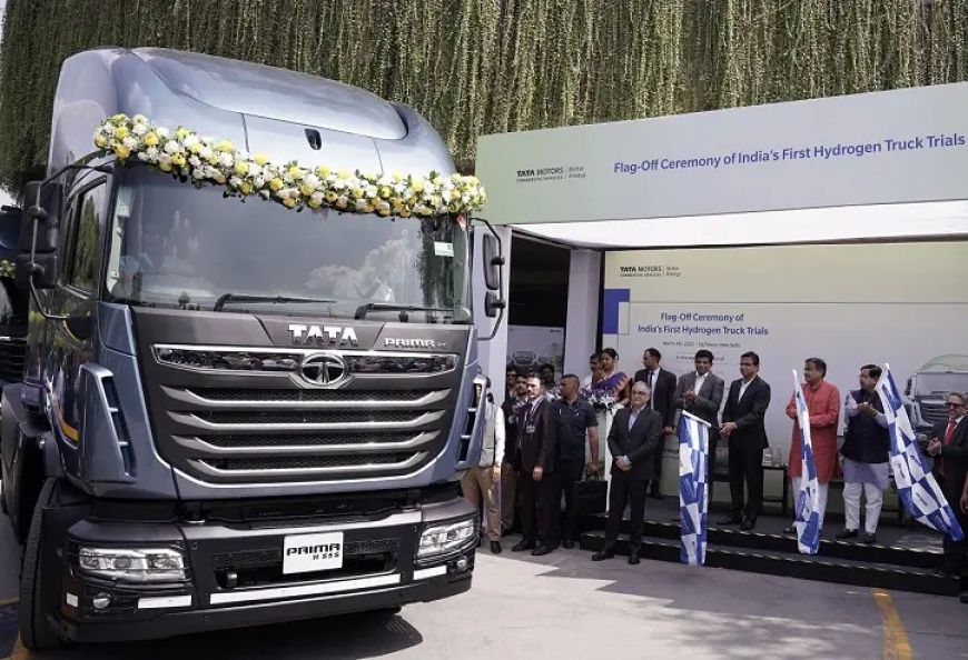 Tata Motors drives India’s green future with country’s first hydrogen truck trials