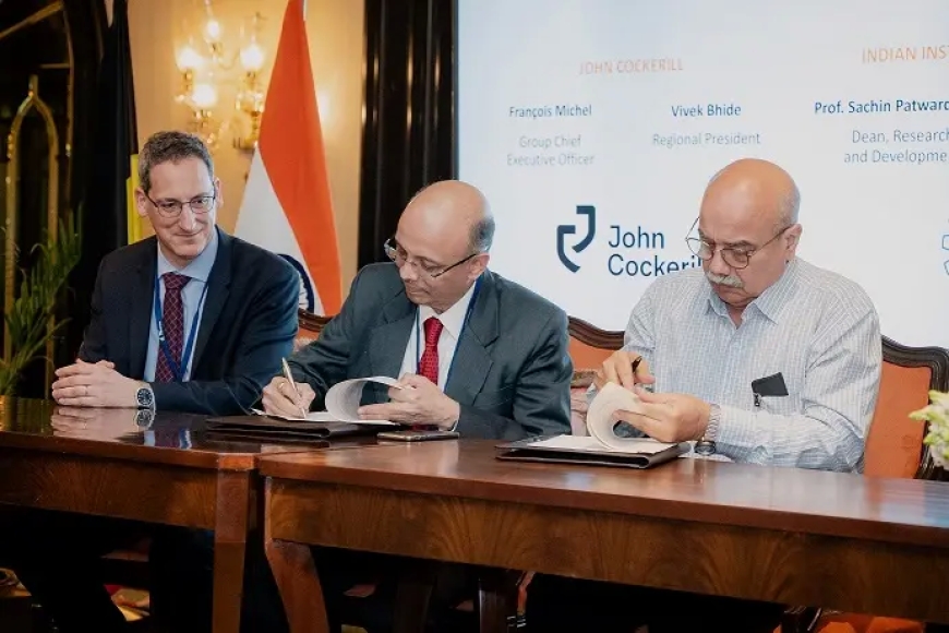 John Cockerill signs MoU with IIT Bombay