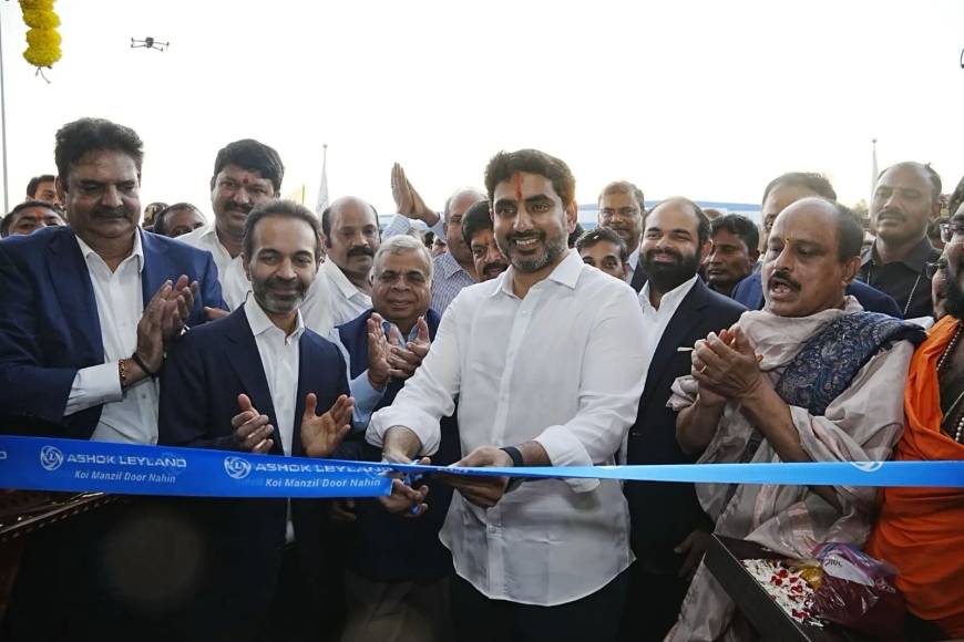 Ashok Leyland inaugurates new bus manufacturing plant near Vijayawada