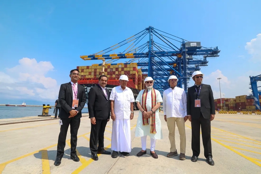PM Narendra Modi dedicates Vizhinjam International Seaport to nation