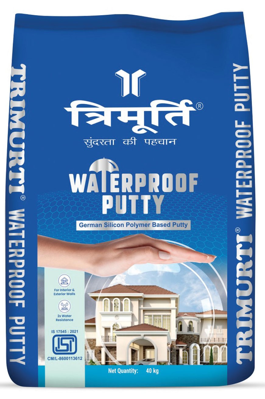 Transform your walls with Trimurti’s wall putty and paint solutions