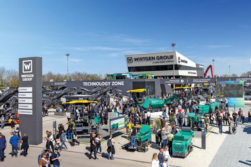 Wirtgen Group attracts global visitors at Bauma 2025