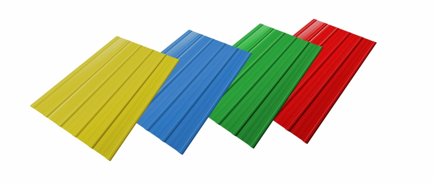Role of colour-coated steel sheets in infrastructure development